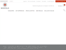 Tablet Screenshot of boscologift.com